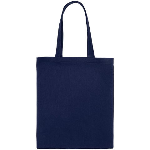 Холщовая сумка Countryside, темно-синяя - рис 4.