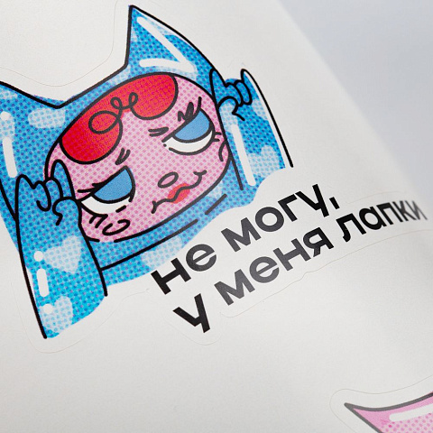 Наклейки бумажные Sticker Pack на заказ, M - рис 6.