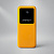 Внешний аккумулятор Kris soft touch, 10000mAh (Жёлтый) - миниатюра