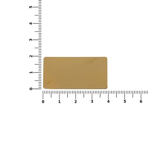 Значок Magnet Matto, золотистый глянцевый - рис 6.