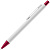Ручка шариковая Chromatic White, белая с красным - миниатюра - рис 3.