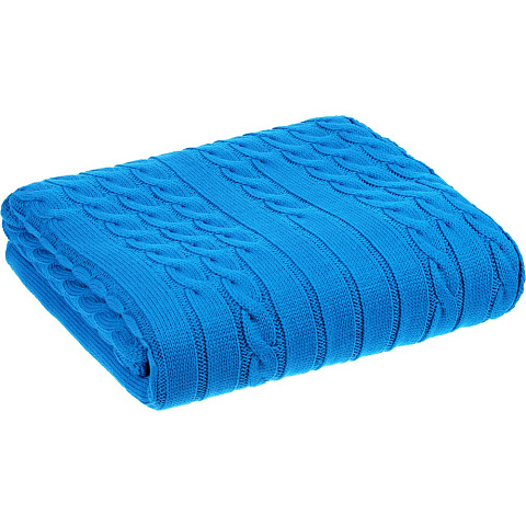 Плед Tressa, синий (неви) - рис 2.