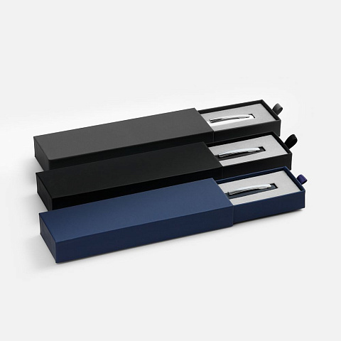 Ручка шариковая Bolt Soft Touch в футляре, черная - рис 5.