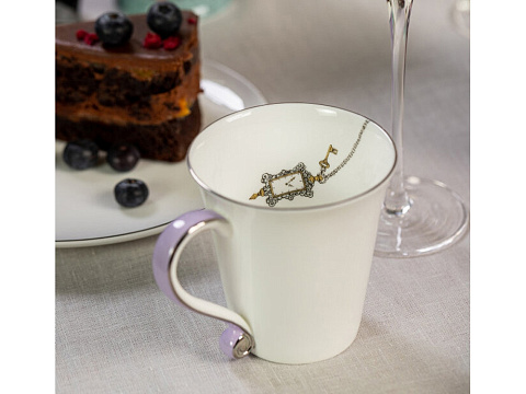 Кружка Valerie Concept CUP ALICE LILAC - рис 5.