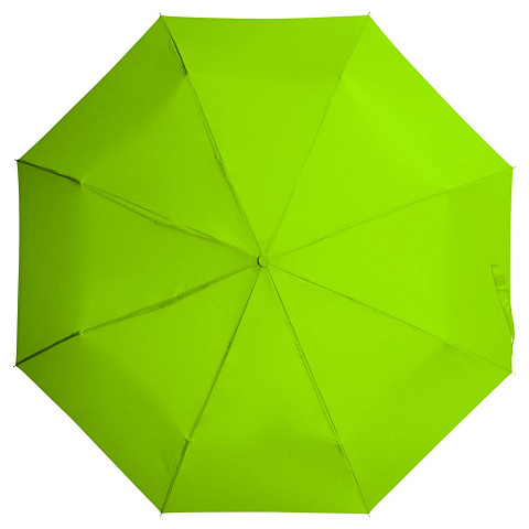 Зонт складной Basic, зеленое яблоко - рис 3.