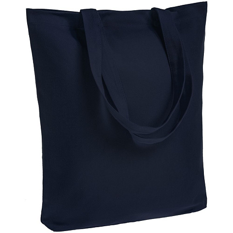 Холщовая сумка Avoska, темно-синяя - рис 2.