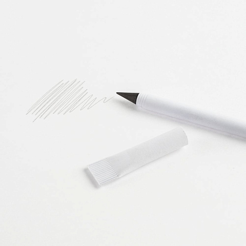 Вечный карандаш Carton Inkless, белый - рис 10.