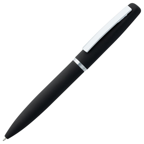 Ручка шариковая Bolt Soft Touch, черная - рис 2.