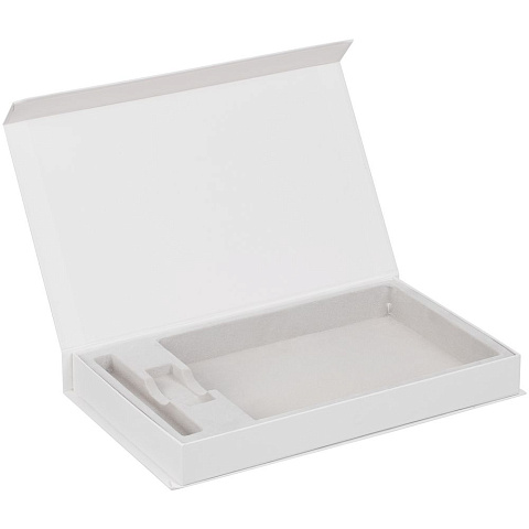 Коробка Horizon Magnet под ежедневник, флешку и ручку, белая - рис 2.