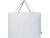 Odessa большая эко-сумка из переработанного хлопка, сертифицированного согласно GRS, плотностью 220 г/м² - Белый - миниатюра - рис 2.