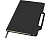 Nexus блокнот формата А5 в твердой обложке с ручкой и карандашом - сплошной черный - миниатюра