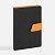 Ежедневник Boom, недатированный, черный с оранжевым - миниатюра - рис 2.