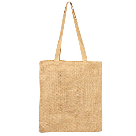 Cумка хозяйственная Bagsy Jute 270 г/м², бежевый - рис 4.