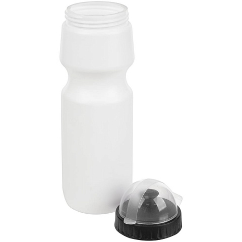 Бутылка для велосипеда Bikescape, белая с черным - рис 4.