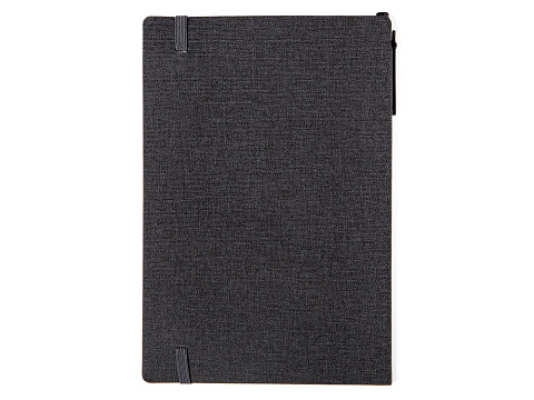 Блокнот с ручкой и набором стикеров А5 Write and stick, черный - рис 6.