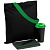 Набор Velours Bag, черный с зеленым - миниатюра