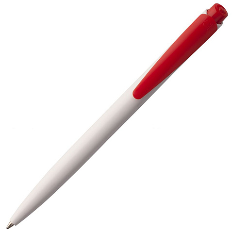 Ручка шариковая Senator Dart Polished, бело-красная - рис 4.