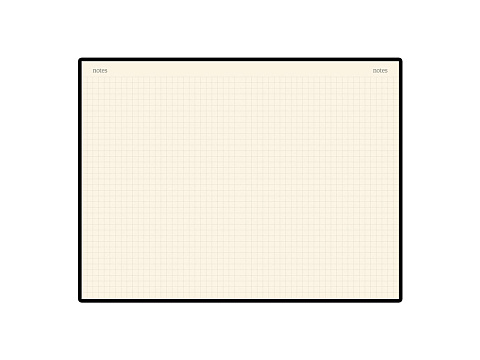 Блокнот А5 Megapolis Velvet на резинке, черный - рис 2.