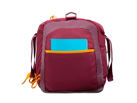 RIVACASE 5331 burgundy red дорожная сумка, 35л /6 - рис 15.
