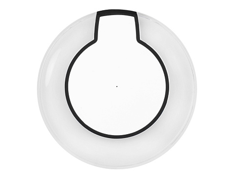 Беспроводная зарядка Pod со светодиодной подсветкой, черный - рис 5.