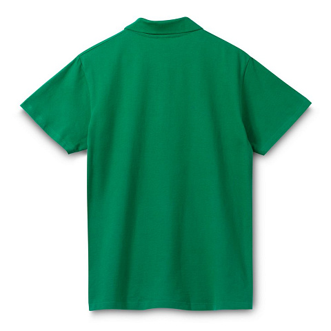 Рубашка поло мужская Spring 210, ярко-зеленая - рис 3.