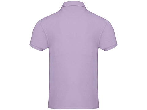 Рубашка поло унисекс Akoya из переработанного махрового материала - Lilac - рис 7.