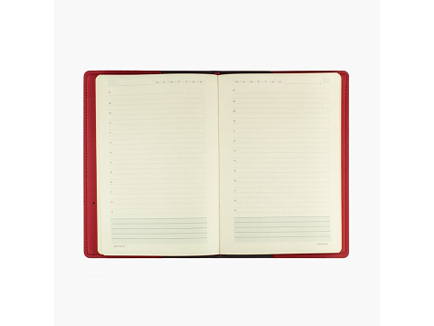 Ежедневник недатированный А5  Oxford, бордовый - рис 2.