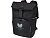 Рюкзак Rhine 15 GRS со сворачивающимся верхом на 18 л из материала, переработанного по стандарту GRS, сплошной черный - миниатюра - рис 7.