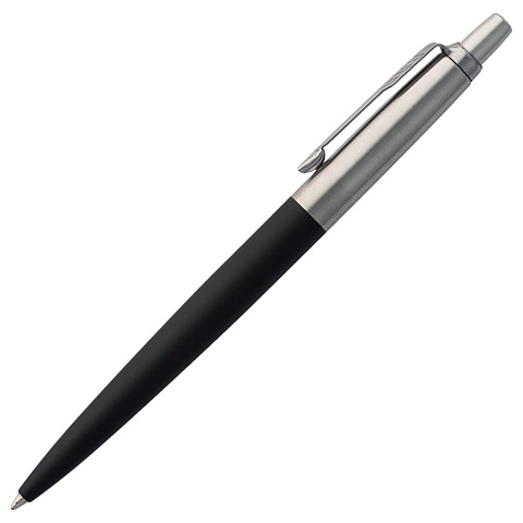 Ручка шариковая Parker Jotter Core K63, черный с серебристым - рис 3.