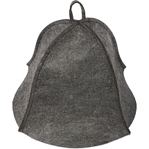 Шапка для бани и сауны Healing, серый