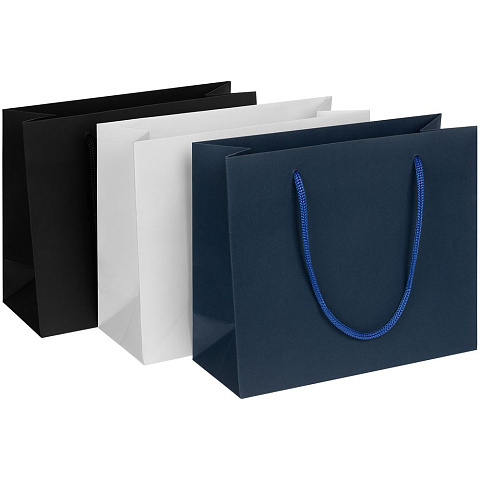 Пакет бумажный Arc S, синий - рис 4.