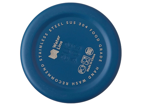 Стальная бутылка Rely, 650 мл, синий индиго - рис 7.