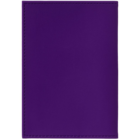 Обложка для паспорта Shall, фиолетовая - рис 3.