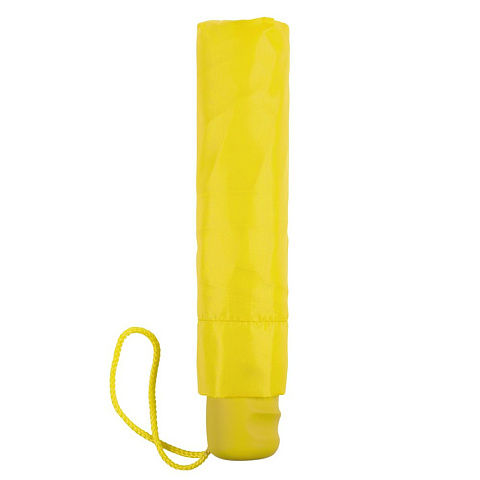 Зонт складной Basic, желтый - рис 5.