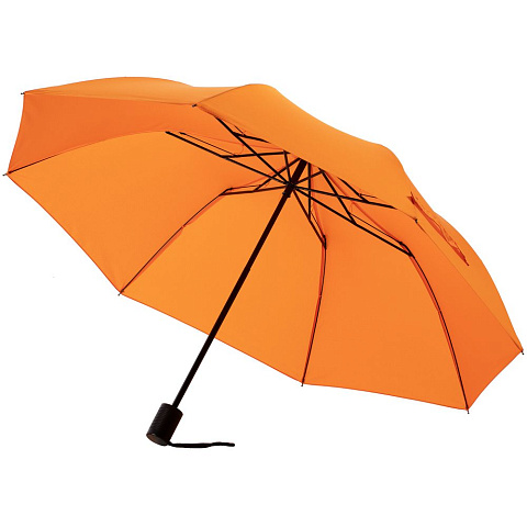 Зонт складной Rain Spell, оранжевый - рис 2.