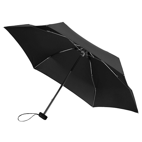 Зонт складной Five, черный - рис 3.