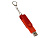 USB-флешка на 32 Гб 2 в 1 поворотный механизм, c дополнительным разъемом Type-C с одноцветным металлическим клипом, красный - миниатюра - рис 3.