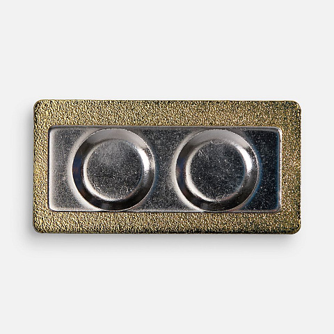 Значок Magnet Matto, золотистый глянцевый - рис 4.