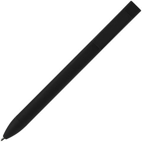 Ручка шариковая Swiper SQ Soft Touch, черная - рис 3.