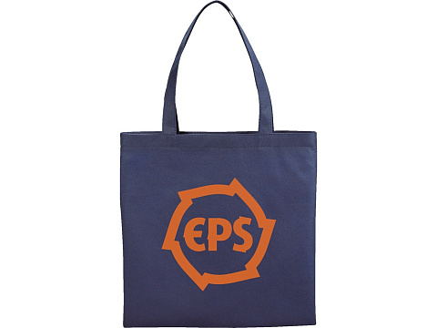 Небольшая нетканая сумка Zeus для конференций, синий - рис 2.