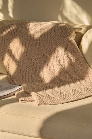 Плед Aspetta, молочный - рис 6.