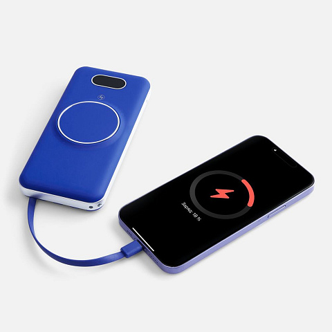 Внешний аккумулятор Omni Pro 10000 мАч, синий - рис 9.