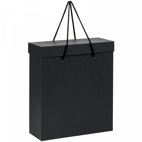 Коробка - пакет для подарков 27х10 см (4 цвета)  - рис 3.