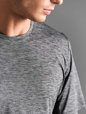 Футболка спортивная унисекс Storm, белая - рис 6.