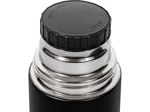 Термос Relaxika 101 (0,75 литра), черный (без лого) - рис 4.