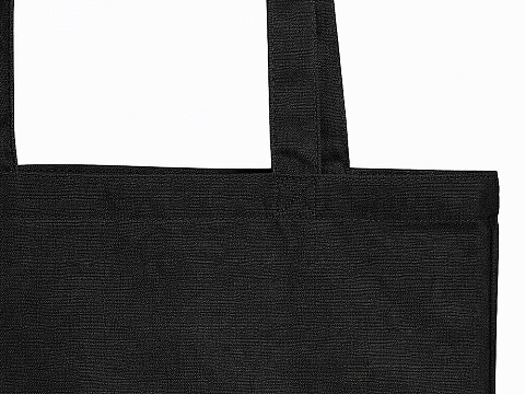 Сумка Кэррими 180 из хлопка, 180 г/м2, черный - рис 3.