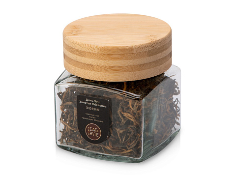 Подарочный набор с пледом, френчпрессом, чаем и вареньем, серый - рис 6.