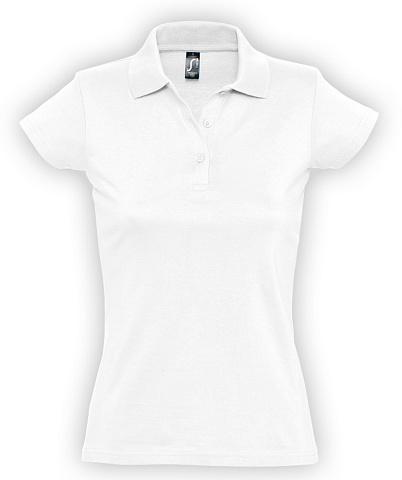 Рубашка поло женская Prescott Women 170, белая - рис 2.