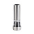 Электрическая мельница "Salt&Pepper" для специй двойная, цвет стальной серый - миниатюра