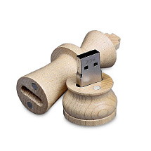 Флешка Ферзь на 512 Мбайт, натуральный